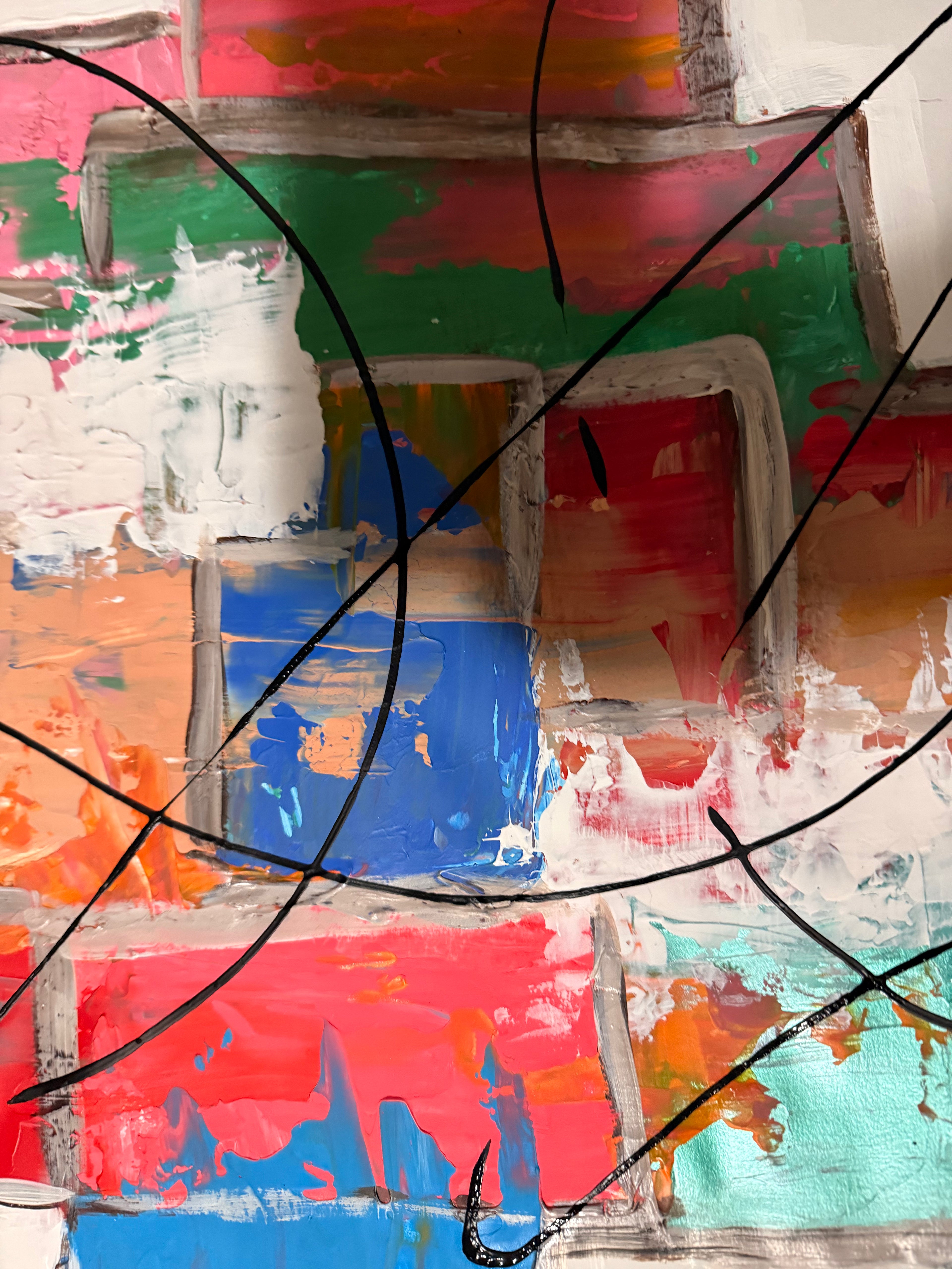 Original Hand-Painted Acrylic Artwork – Framed