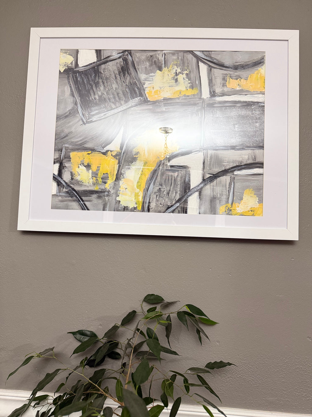 Original Abstract Painting 18x24 – Textured Acrylic – Framed